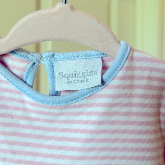 Squiggles by Charlie Dress - mHa monogram 6-9 Months - Picture 4 of 5